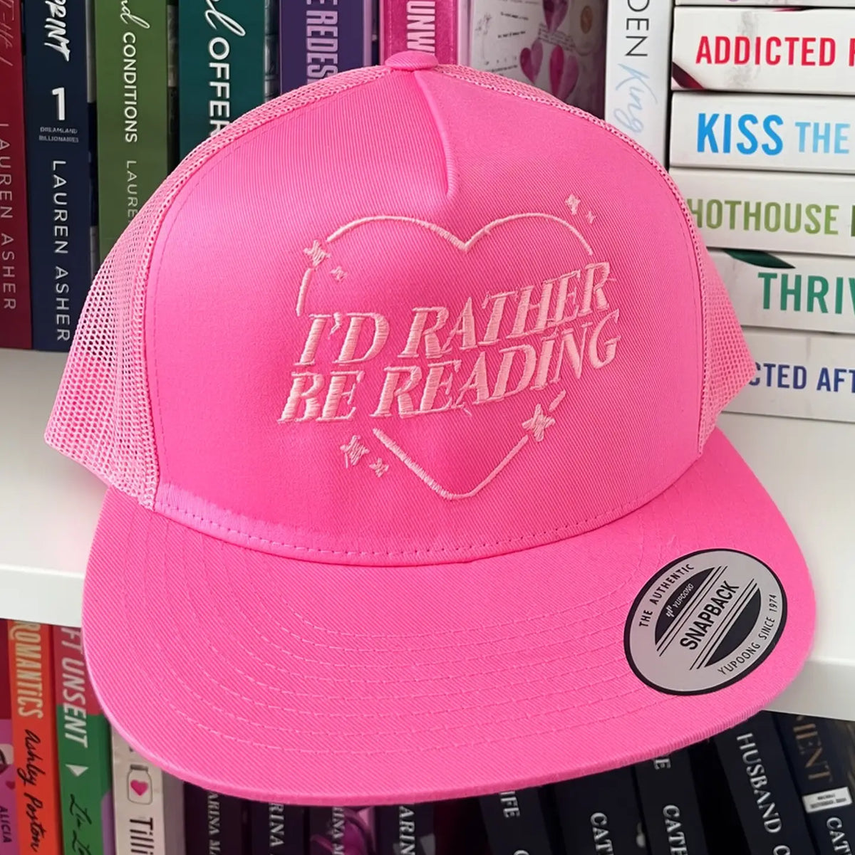 Rather Be Reading Trucker Hat