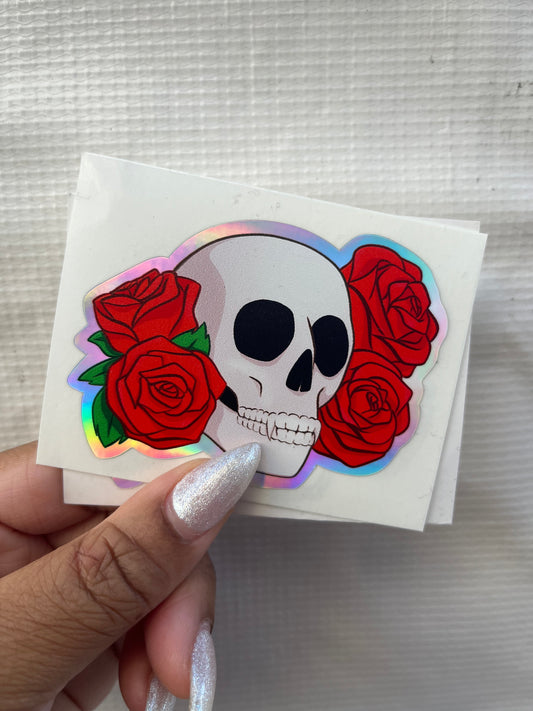 Limited Edition Til Death Do Us Part Holographic Sticker