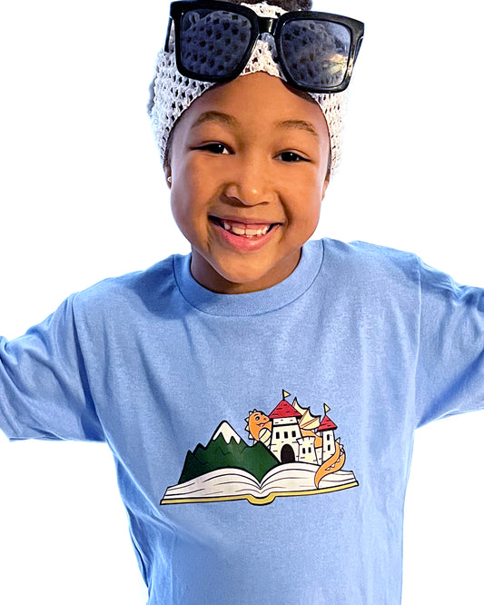 Book Wyrm Kids T-Shirt