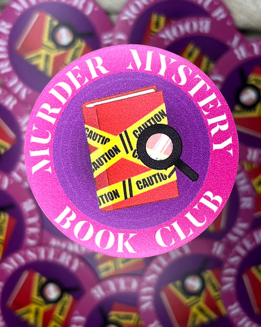 Murder Mystery Book Club Magnet