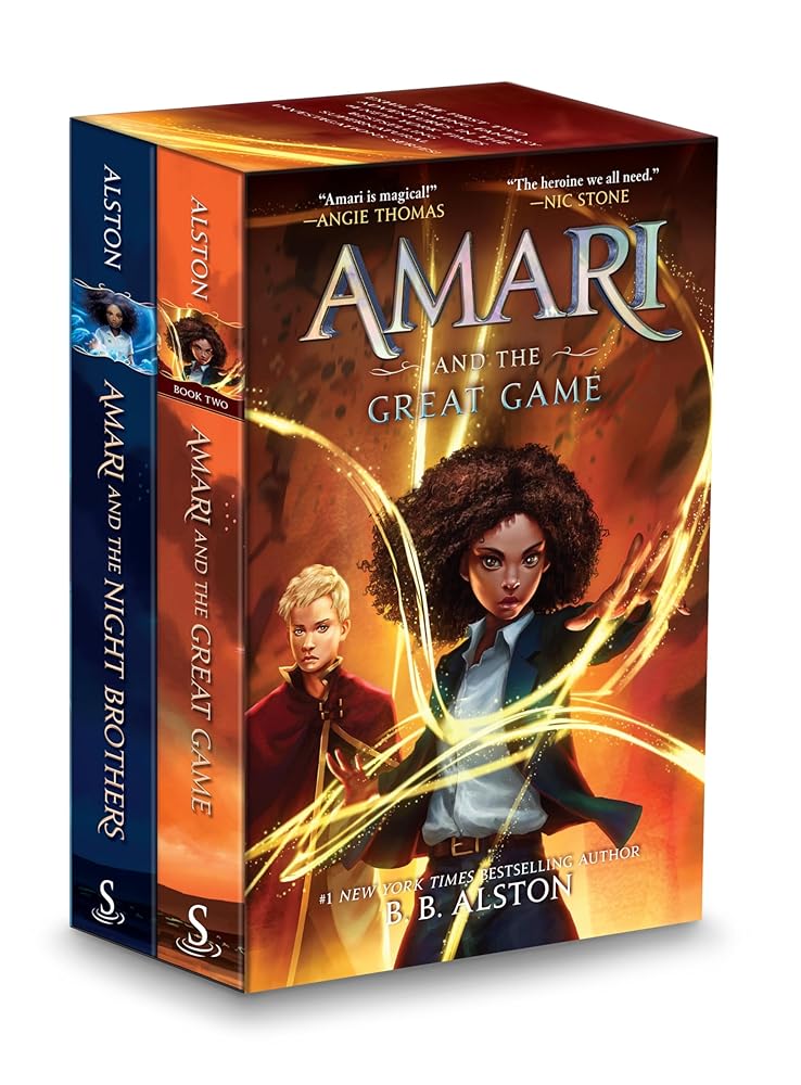 Amari 2-Book Paperback Box Set: Amari and the Night Brothers and Amari and the Great Game cover image