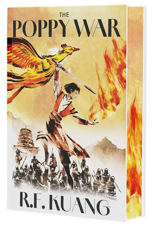 The Poppy War Collector's Edition: Fully illustrated collector's edition with sprayed edges. (The Poppy War, 1) cover image