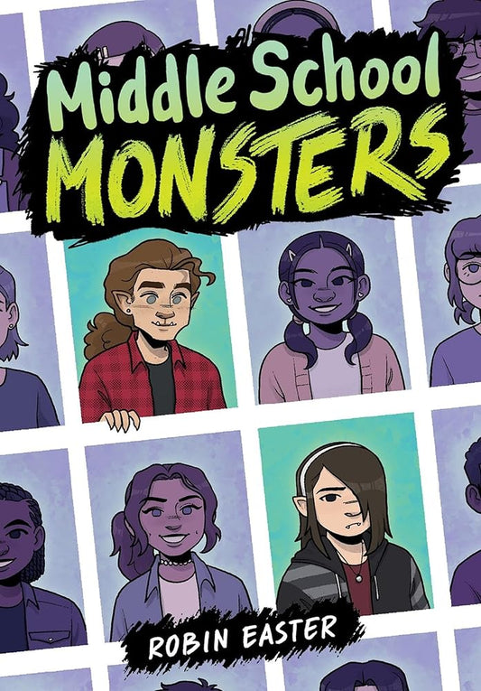 Middle School Monsters (A Graphic Novel) cover image