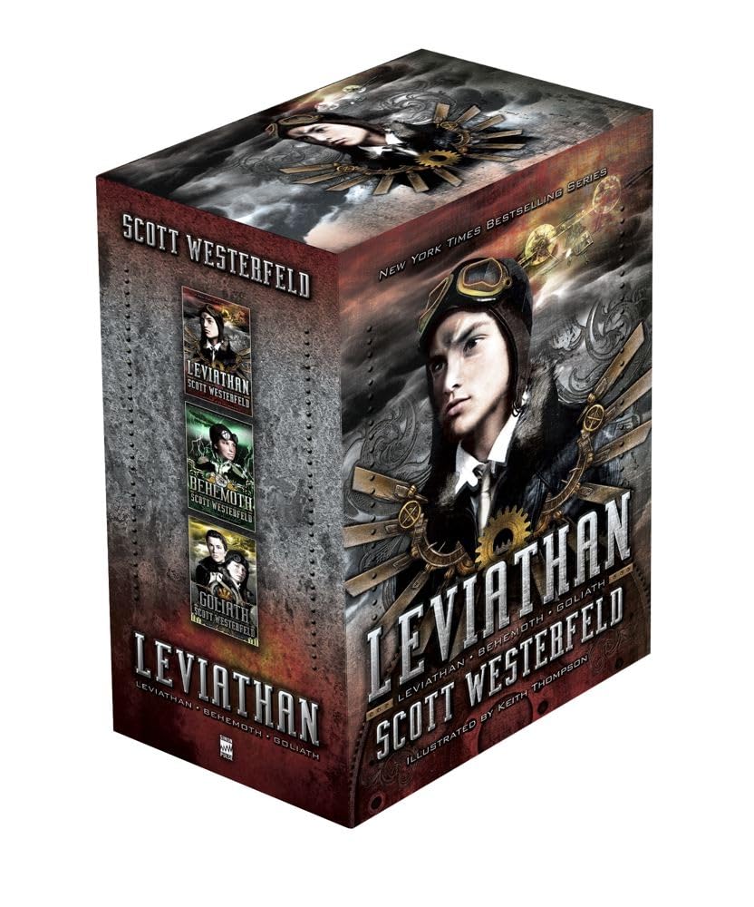 Leviathan (Boxed Set): Leviathan; Behemoth; Goliath (The Leviathan Trilogy) cover image