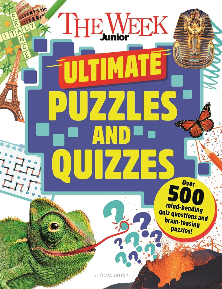The Week Junior Ultimate Puzzles and Quizzes: Over 200 pages of mind-bending quizzes, sudoku, word searches, crosswords and much more cover image