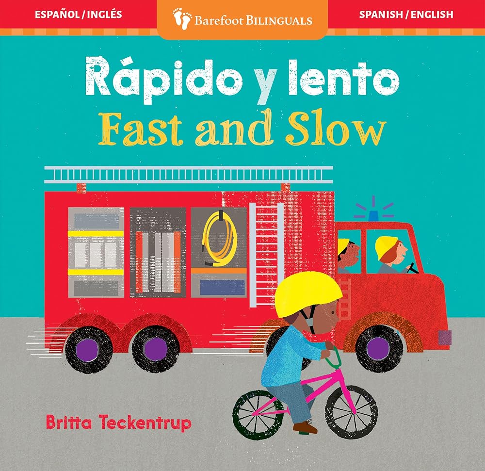 Rápido y lento / Fast and Slow (Barefoot Bilinguals) (Spanish and English Edition) cover image