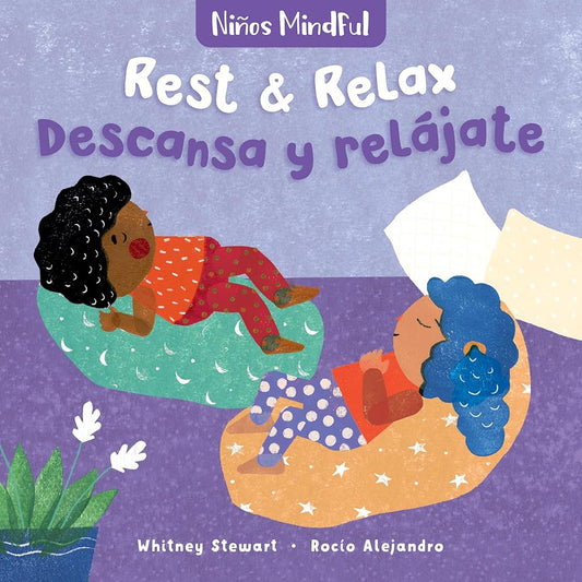 Mindful Tots: Rest & Relax / Niños Mindful: Descansa y relájate (English and Spanish Edition) cover image
