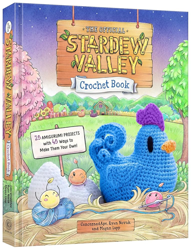 The Official Stardew Valley Crochet Book cover image