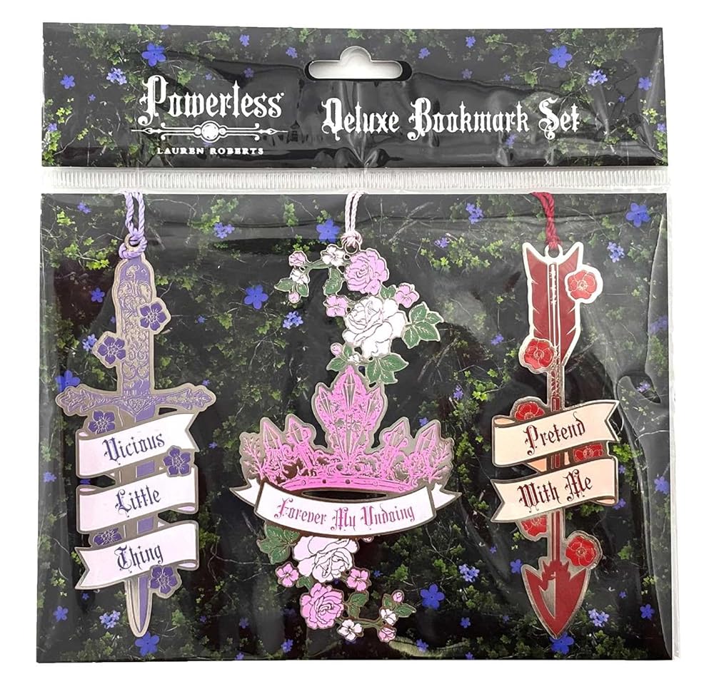Lauren Roberts: Powerless Trilogy Deluxe Bookmark Set (Set of 3) cover image