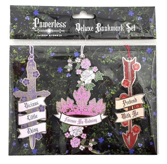 Lauren Roberts: Powerless Trilogy Deluxe Bookmark Set (Set of 3) cover image