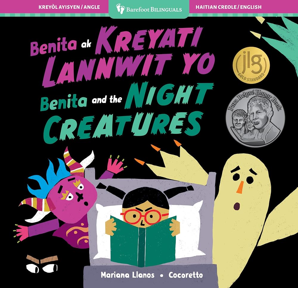 Benita and the Night Creatures (Bilingual Haitian Creole & English) (Barefoot Bilinguals) (Haitian and English Edition) cover image