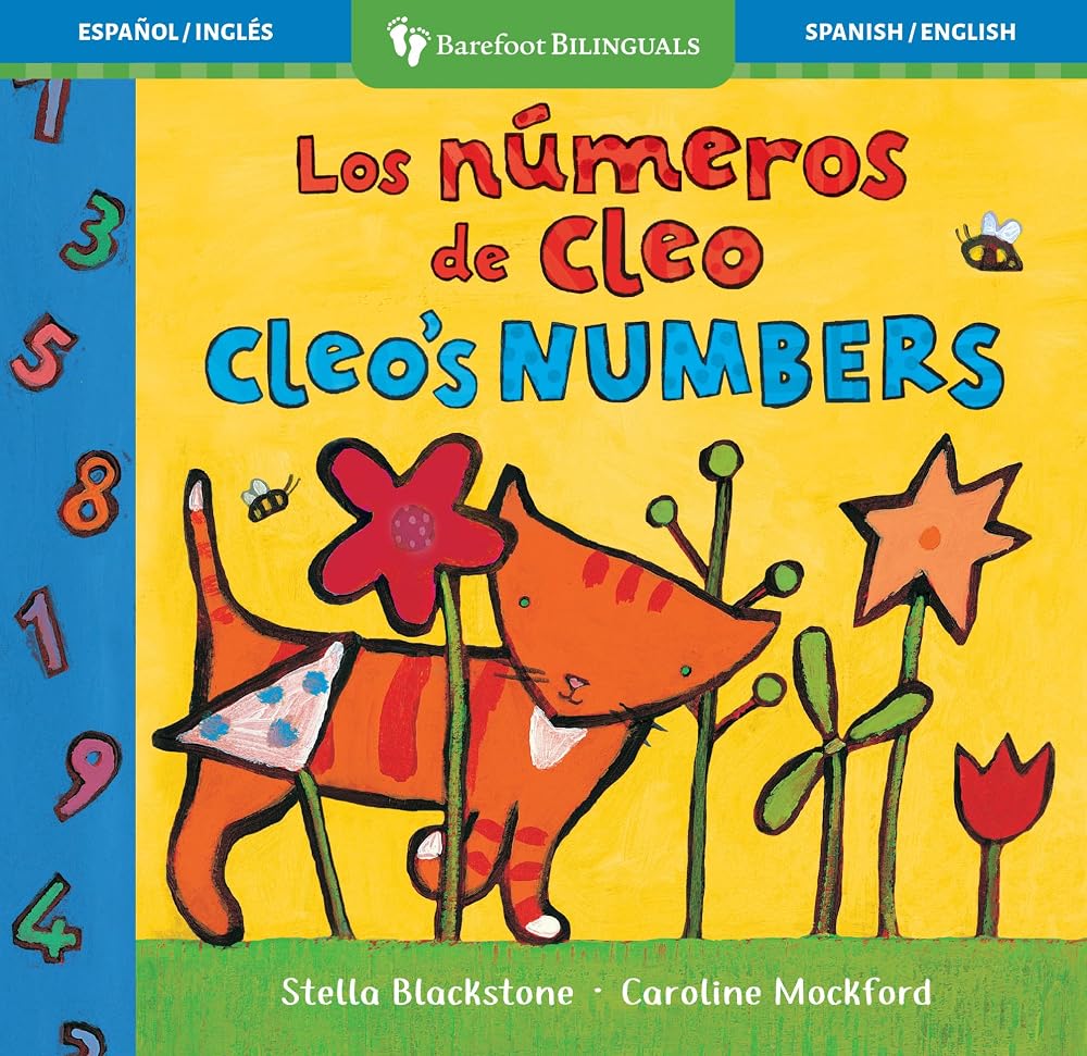 Cleo's Numbers (Bilingual Spanish & English) (Barefoot Bilinguals) (Spanish and English Edition) cover image