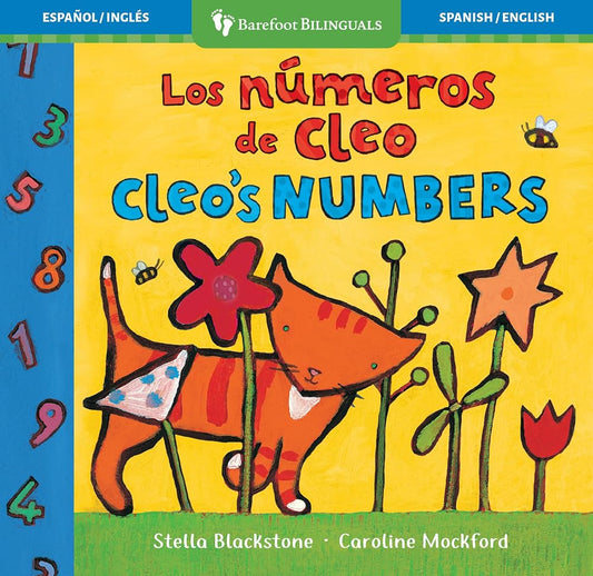 Cleo's Numbers (Bilingual Spanish & English) (Barefoot Bilinguals) (Spanish and English Edition) cover image