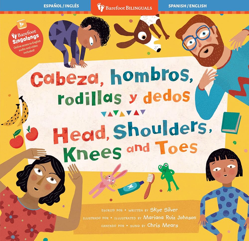 Cabeza, hombros, rodillas y dedos / Head, Shoulders, Knees and Toes (Barefoot Singalongs) (Spanish and English Edition) cover image