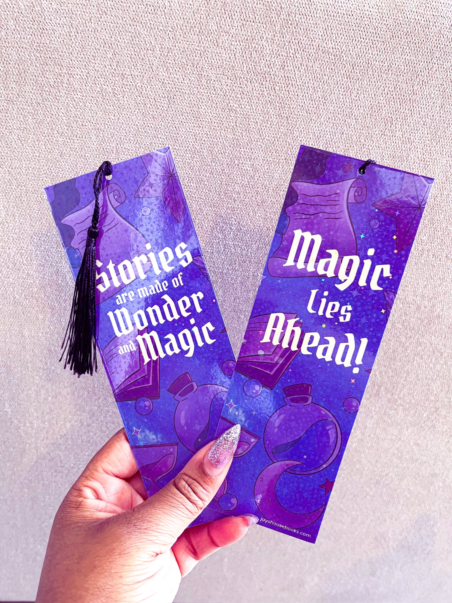 Story Magic Holographic Bookmark