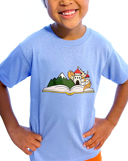 Book Wyrm Kids T-Shirt