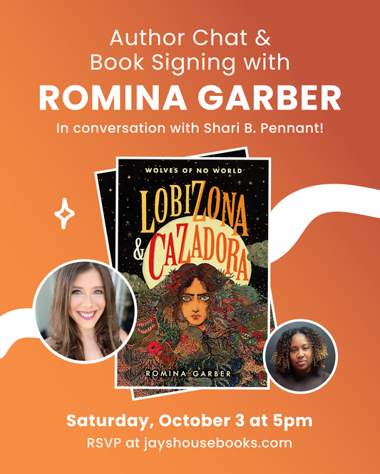 Celebrate Wolves of No World with Romina Garber! (Author Chat & Signing)