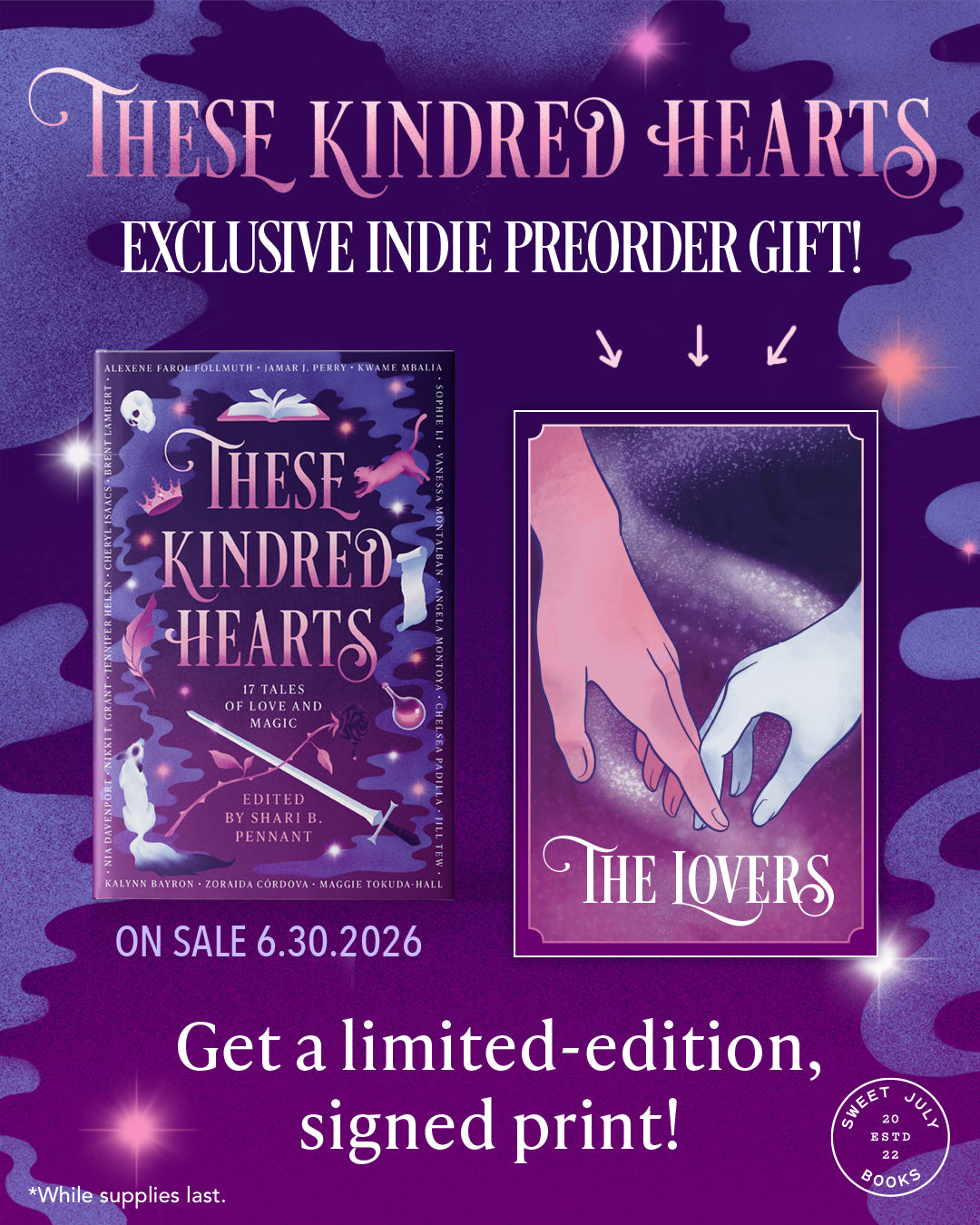 These Kindred Hearts: A YA Romantasy Anthology